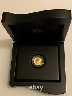 2016-W Centennial Mercury Dime 24k Gold Coin U. S. Mint (OGP)
