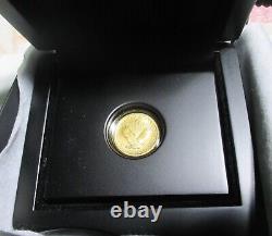 2016-W GOLD STANDING LIBERTY QUARTER DOLLAR 25c 1/4 OZ US MINT COIN WithBOX & COA