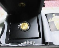 2016-W GOLD STANDING LIBERTY QUARTER DOLLAR 25c 1/4 OZ US MINT COIN WithBOX & COA