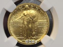 2016-W Gold Centennial 1/4 Ounce Standing Liberty Quarter NGC SP70 FIRST RELEASE