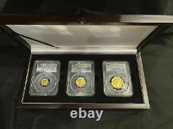 2016 W Gold Centennial Set PCGS SP70 FIRST STRIKE Flawless Set! QA APPROVED