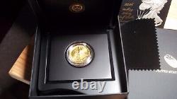 2016 W Half Dollar Walking Liberty Centennial Gold Coin (with box & papers)