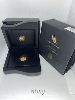 2016-W Mercury Dime Centennial Gold Coin 99.99% 1/10th Oz Gold