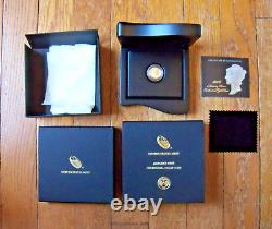 2016-W Mercury Dime Centennial Gold Coin US with original Mint Packaging
