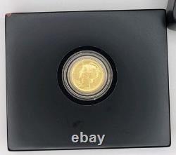 2016-W Mercury Dime Gold OGP 1/10 Oz. 999 US Mint 10C Missing Box/COA