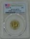 2016-w Mercury Dime Gold Pcgs Sp 70 1/10 Oz Us Mint 10c First Strike