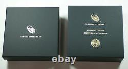 2016-W Standing Liberty Quarter 1/4 Oz 9999 Gold Centennial Coin US Mint Box COA