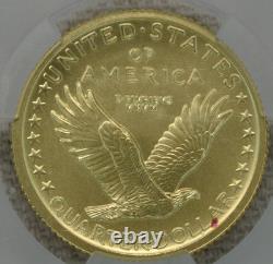 2016-W Standing Liberty Quarter CAC SP 69 US Mint 1/4 oz Gold First Delivery