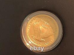 2016 W Standing Liberty Quarter Centennial Gold Coin. 9999 Fine 1/4 Troy Oz b41