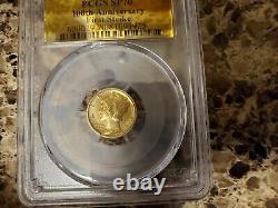 2016-W US Centennial 1/10th oz. 9999 Gold Mercury Dime PCGS SP70 FS Gold label