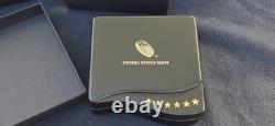 2016 W US Gold Mercury Dime Centennial 1/10 oz. 999 Gold Original Packaging Cert