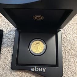 2016-W US Mint walking liberty half Centennial Gold Coin with COA