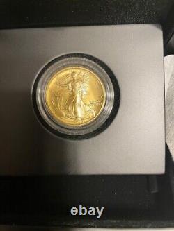 2016-W Walking Liberty Half Dollar Centennial 1/2 oz. 9999 Gold Coin withOGP & COA