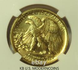 2016 W Walking Liberty Half Dollar Centennial 1/2oz Gold Coin NGC SP70