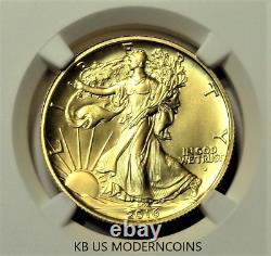 2016 W Walking Liberty Half Dollar Centennial 1/2oz Gold Coin NGC SP70