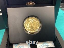 2016 Walking Liberty Half Dollar Centennial Gold Coin Original Box COA
