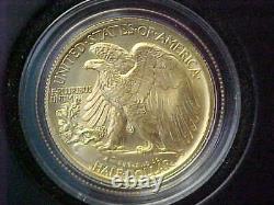 2016 Walking Liberty Half Dollar Gold Coin 9999 Fine Gold Half Oz Orig Mint Pkg