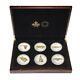 2017 Canada Big Coin Series Set 6 Gold Plated Silver Coins Colville Designs