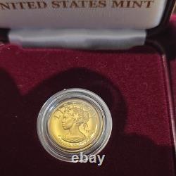 2018 American Liberty $10 Modern Gold Proof Commemorative Coin U. S. Mint