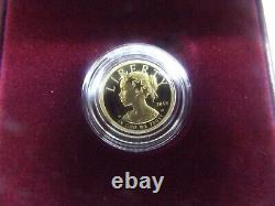 2018 American Liberty One-Tenth Ounce $10 Gold Proof Coin