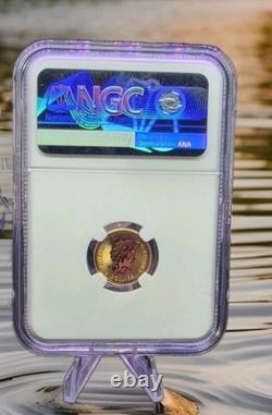 2018 Canadian Gold $5 Polar Bear NGC69 1/10th Fine. 9999 Gold