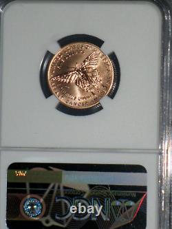 2018 W $5 First Pink Gold Breast Cancer Awareness Early Release NGC MS70