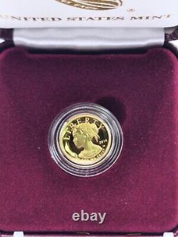 2018-W American Liberty 1/10oz Proof Gold Coin in OGP (122DM)