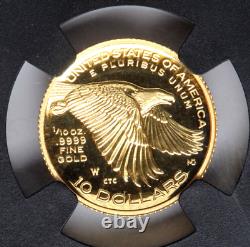 2018 W American Liberty Gold $10 High Relief. 9999 1/10 oz NGCX PR 9.9 UC
