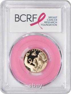 2018-W Breast Cancer Awareness $5 Gold Commem First Strike PR69DCAM PCGS Pink