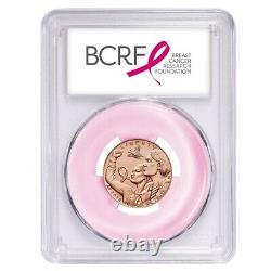 2018 W Breast Cancer Awareness $5 Gold Commemorative PCGS MS 70 First Strike