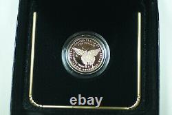 2018-W Breast Cancer Awareness Commemorative $5 Gold Proof Coin with Box COA