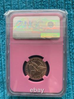 2018-W MS70 by NGC BREAST CANCER AWARENESS COMM. 1st $5 ROSE GOLD COIN. EARLY