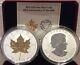 2019 40th Anniversary Gold Maple Leaf Gml $50 3oz Silver Proof Coin Canada