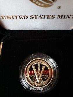 2019 American Legion 100th Anniversary Five Dollar Gold Coin