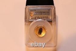 2019-W $5 Apollo 11 Proof Gold Coin, PCGS PR70 DCAM, OGP&COA