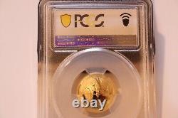2019-W $5 Apollo 11 Proof Gold Coin, PCGS PR70 DCAM, OGP&COA