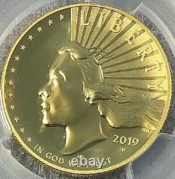 2019 W American Liberty $100 Hr Gold (2021) West Point Hoard Pcgs Sp70 Pl