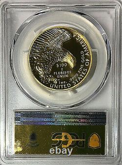 2019 W American Liberty $100 Hr Gold (2021) West Point Hoard Pcgs Sp70 Pl