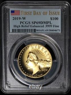 2019-W American Liberty Series $100 PCGS SP69 DMPL