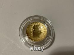 2019 W Apollo 11 50th Anniversary PROOF $5 GOLD Coin West Point US Mint