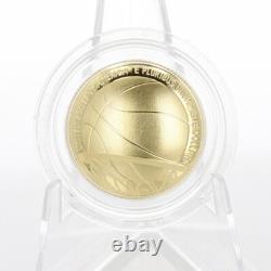 2020 Basketball Hall of Fame Gold Coin Commemorative Coin $5 Proof US Mint Boxed