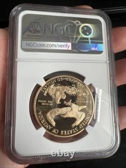 2020 End of World War II 75th Anniversary V75 American Eagle Gold Coin PR69DCAM