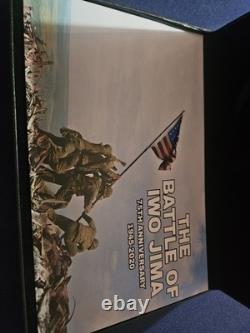 2020 Iwo Jima Memorial 75th Anniversary 24K Gold Plated Coin Set. Free Shipping