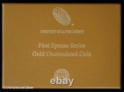 2020-W $10 First Spouse Barbara Bush 1/2 oz Gold Coin in OGP