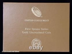 2020-W $10 First Spouse Barbara Bush 1/2 oz Gold Coin in OGP