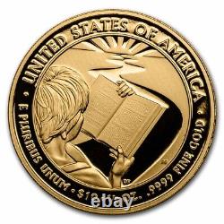 2020-W 1/2 oz Proof Gold Barbara Bush (withBox & COA) SKU#233128