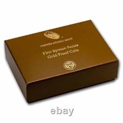 2020-W 1/2 oz Proof Gold Barbara Bush (withBox & COA) SKU#233128