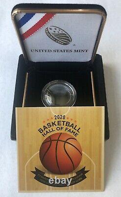 2020 W $5 Basketball Hall of Fame Gold Proof Coin NGC PF69 UC w OGP & COA L? K