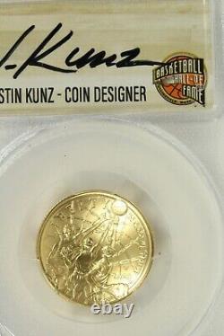 2020-W $5 Gold Basketball Hall of Fame PCGS MS70 First Strike