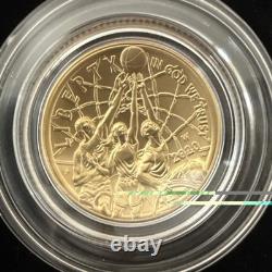 2020 W Basketball Hall Of Fame $5 Gold Coin -uncirculated